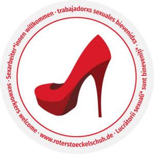 Roter Stöckelschuh (Logo)